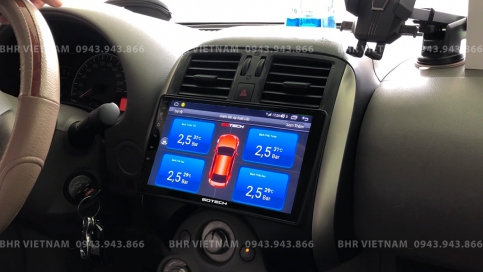 Màn hình DVD Android xe Nissan Sunny 2011 - nay | Gotech GT6 New